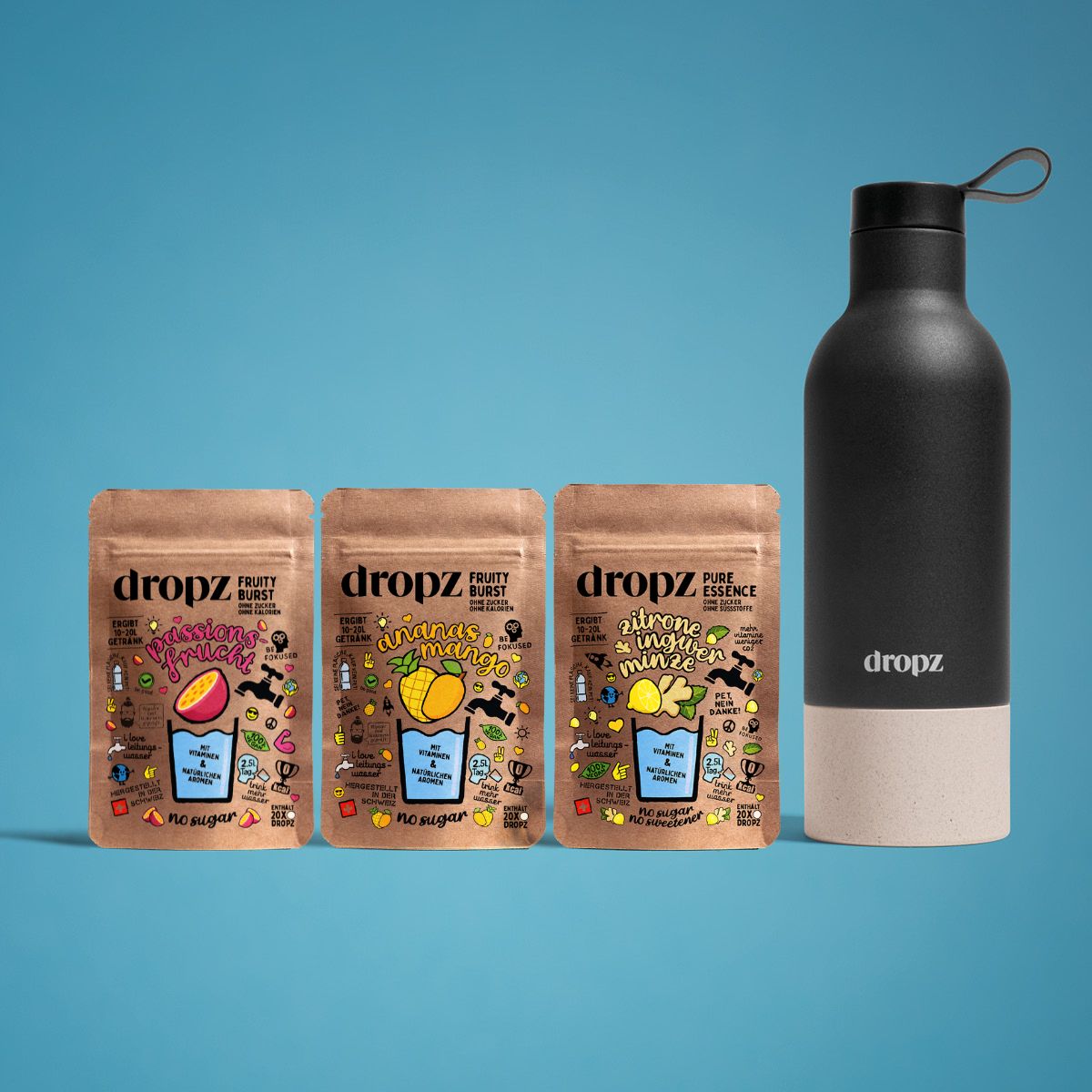 Dropz sur abonnement avec bouteille gratuite
