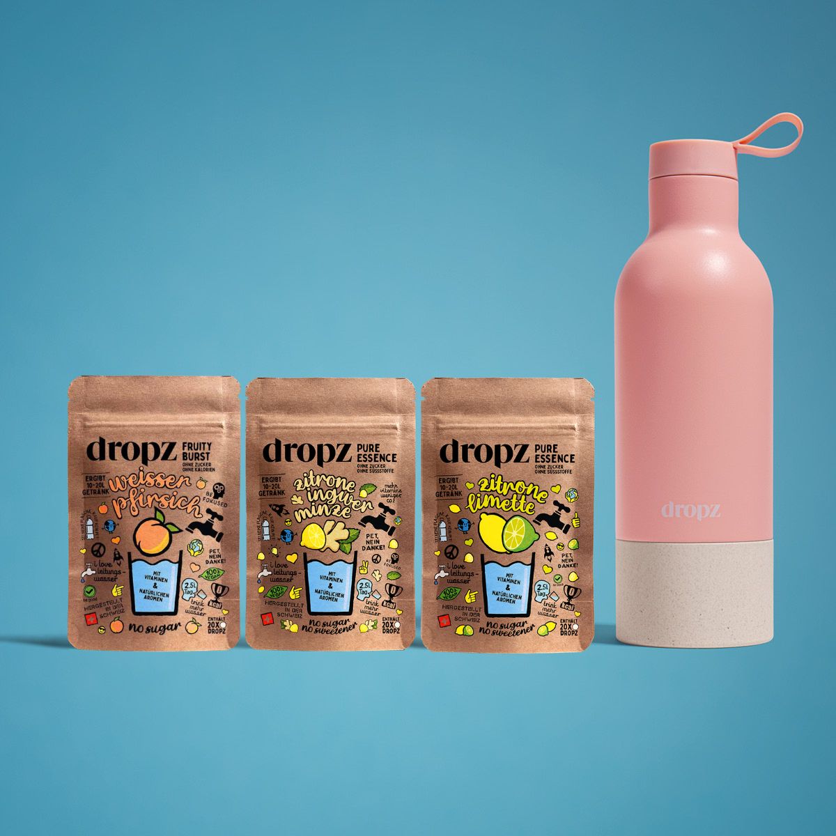 Dropz sur abonnement avec bouteille gratuite
