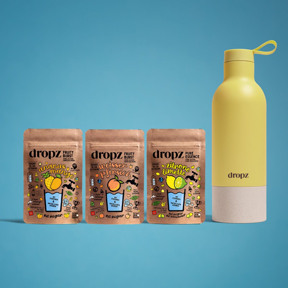 Dropz sur abonnement avec bouteille gratuite