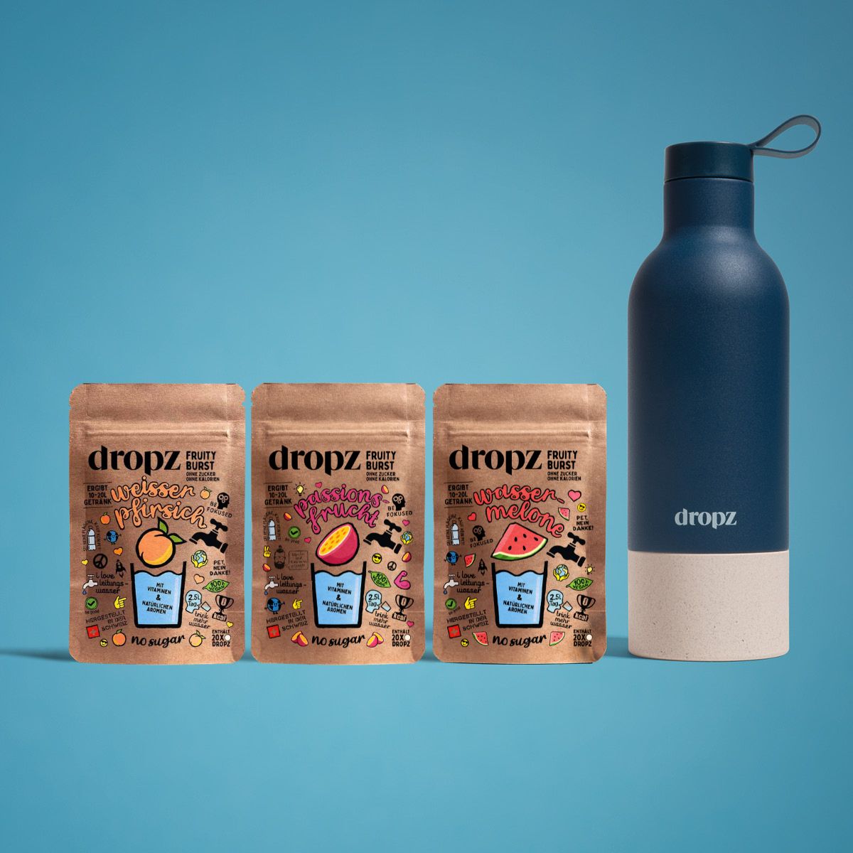 Dropz sur abonnement avec bouteille gratuite