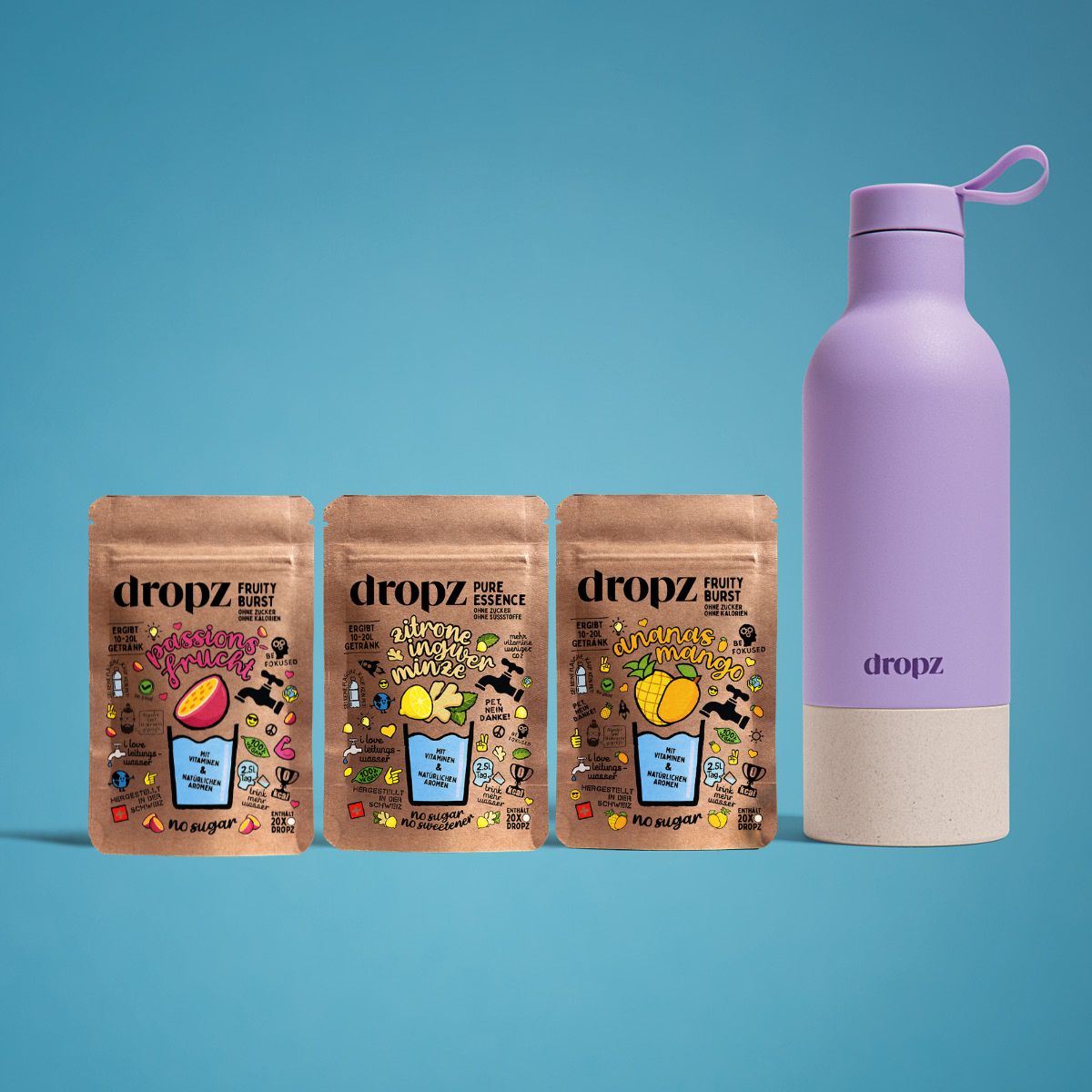 Dropz sur abonnement avec bouteille gratuite