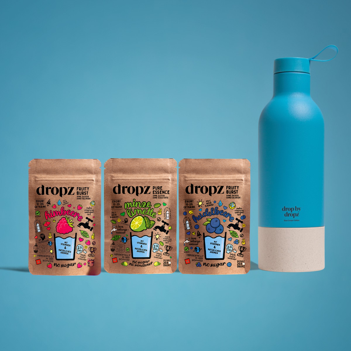 Dropz sur abonnement avec bouteille gratuite
