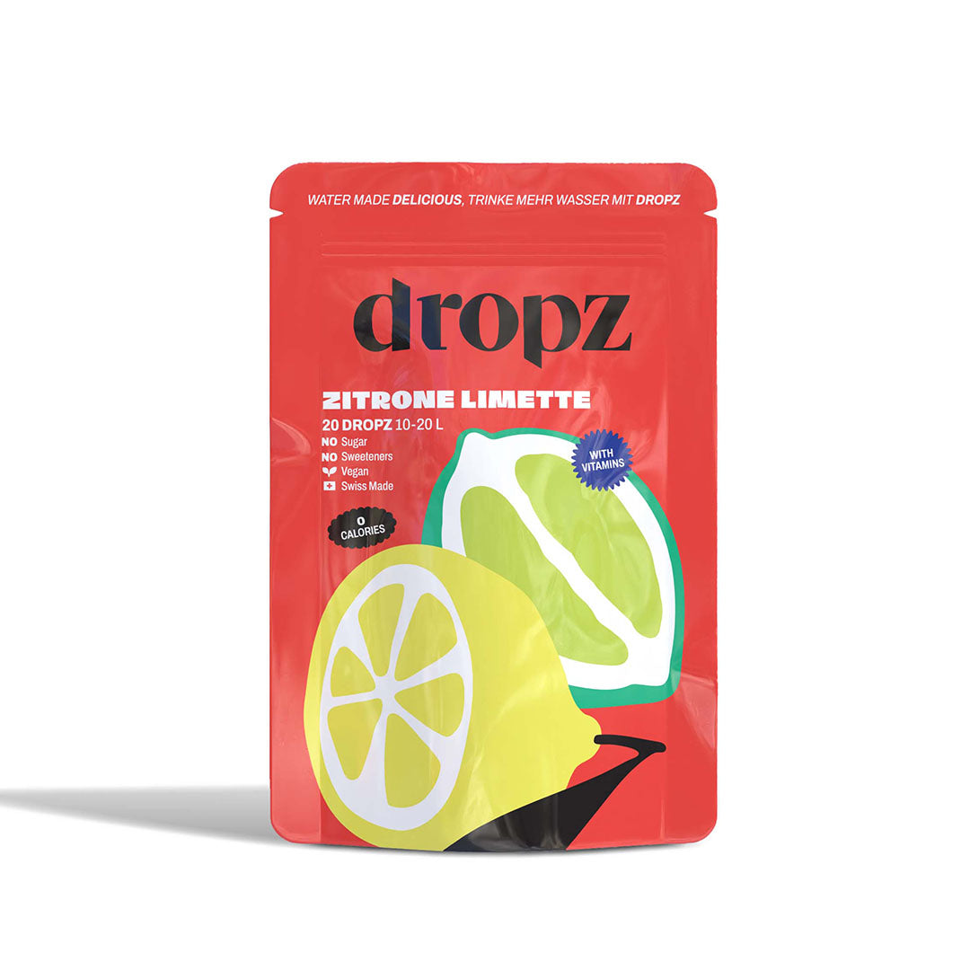 dropz - Water with lemon lime flavor