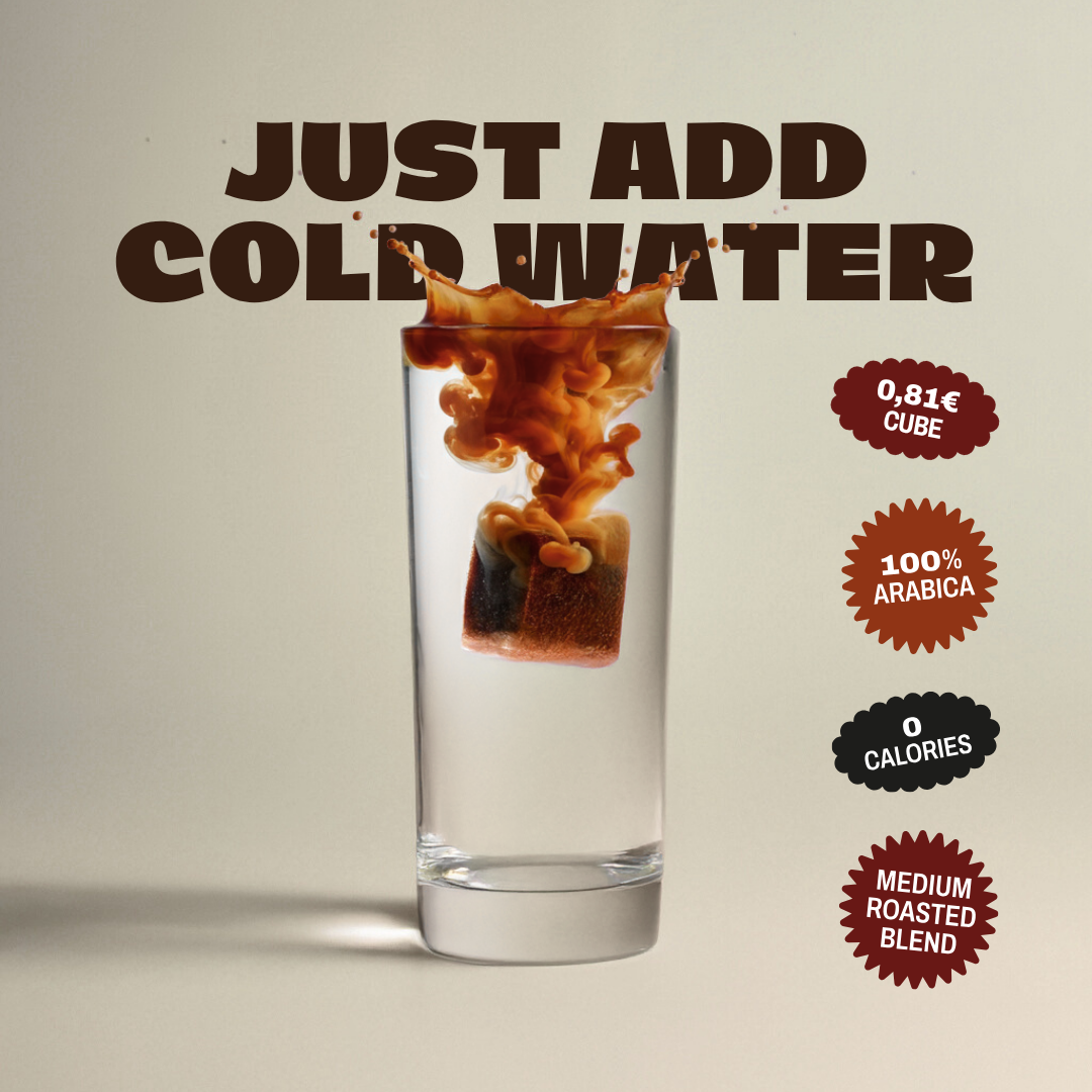 Iced Coffee Cubes Caramel