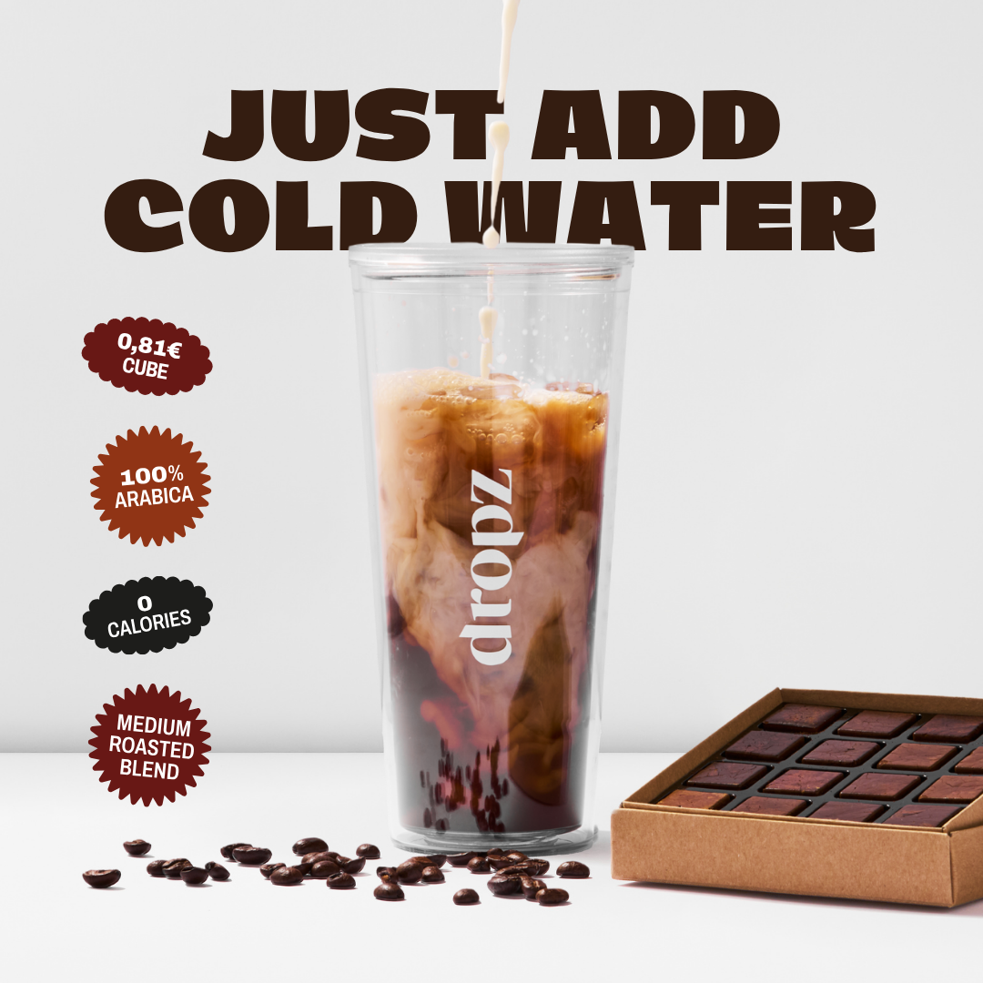 Iced Coffee Cubes Caramel