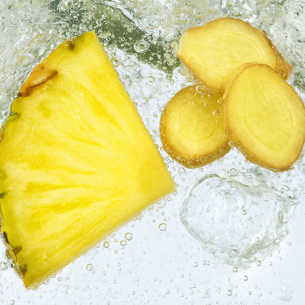 Ingwer Ananas