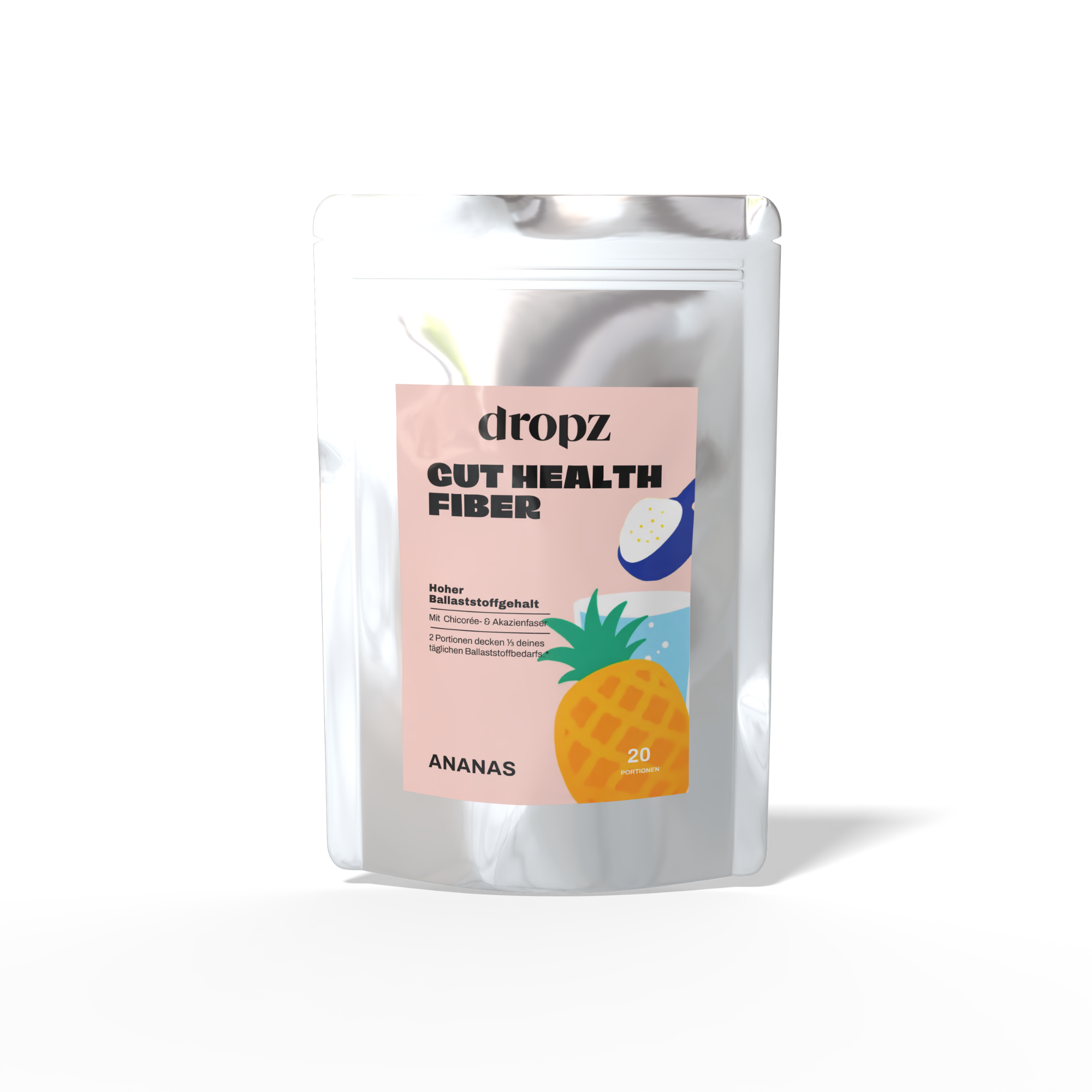 dropz- Gut Health Fiber Ananas