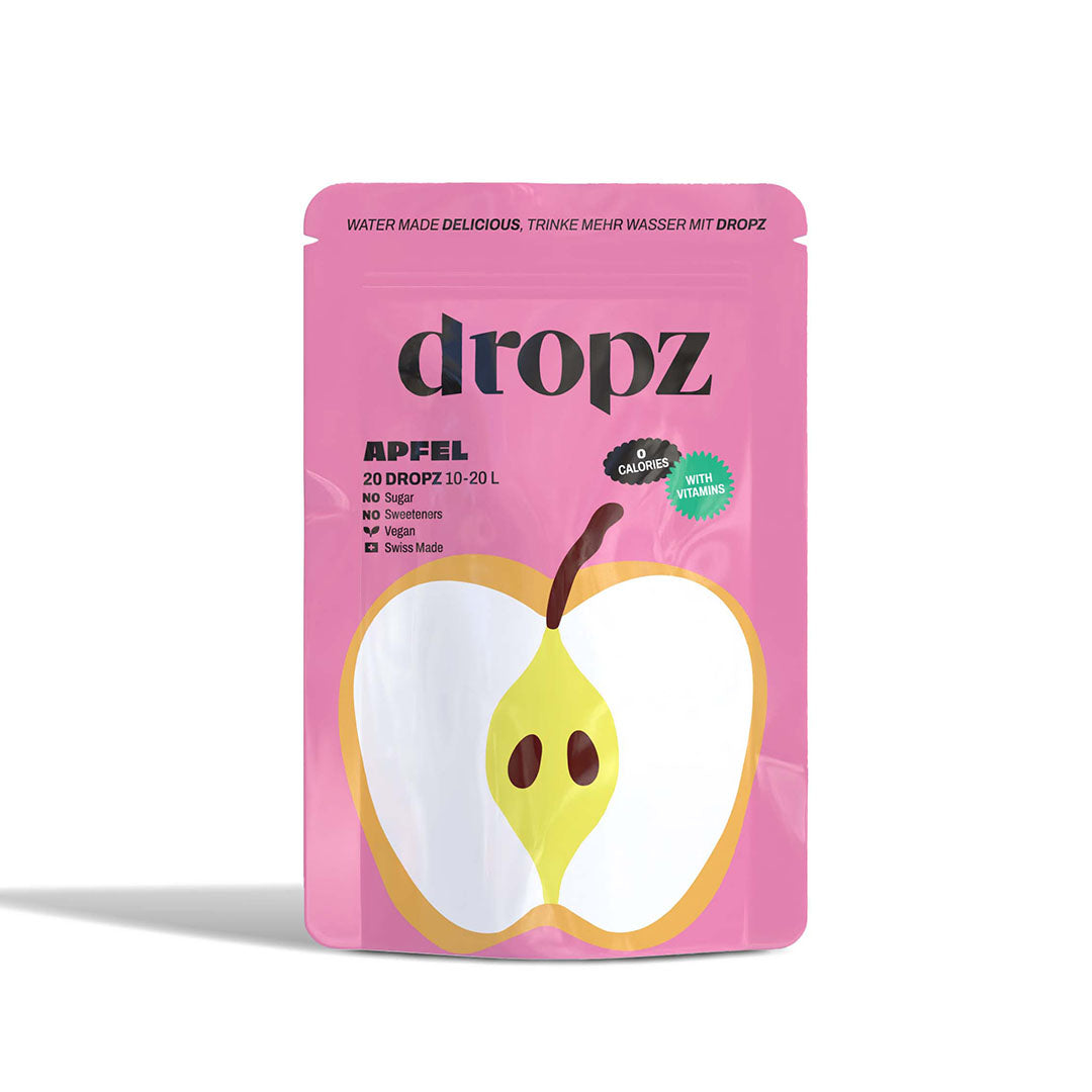 dropz- Wasser mit Grüner Apfel Geschmack