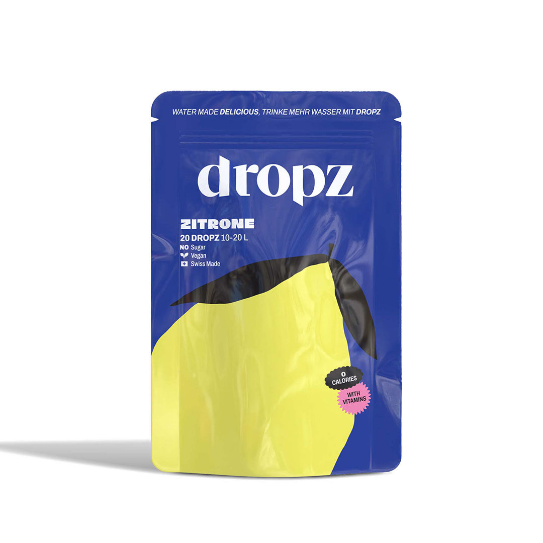 dropz - Wasser mit Zitrone Geschmack