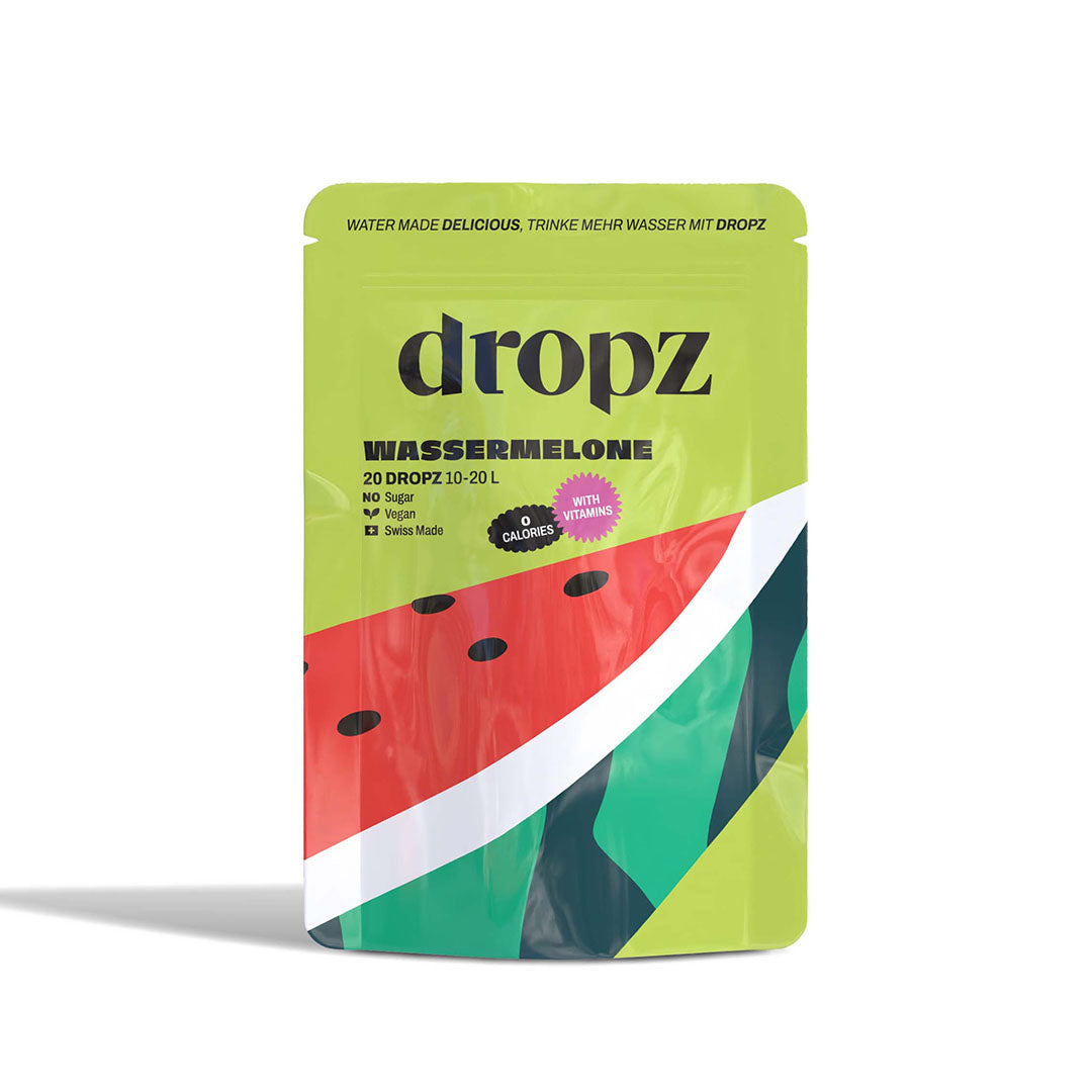 dropz- Wasser mit Wassermelone Geschmack