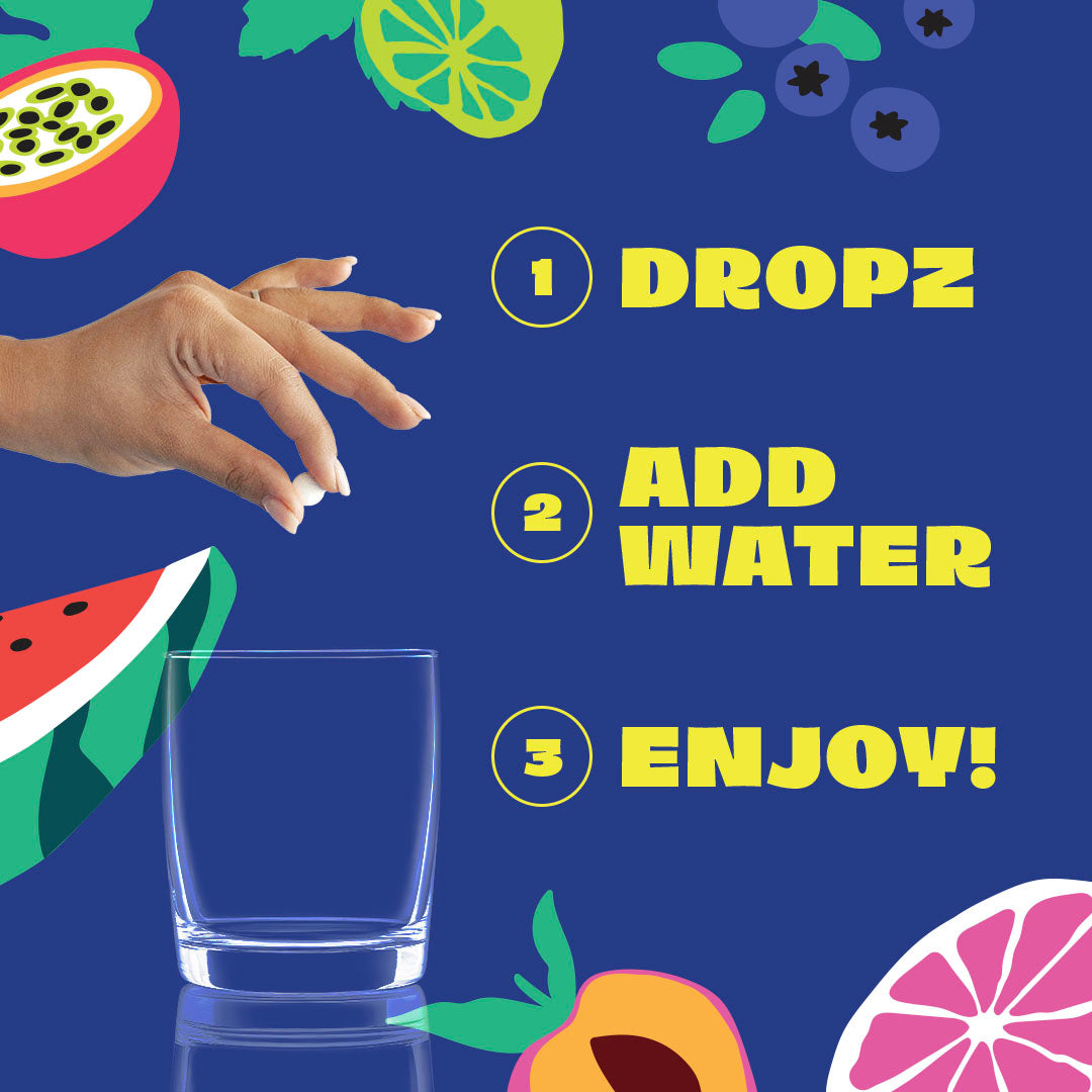Kit de découverte Tumbler Dropz en acier