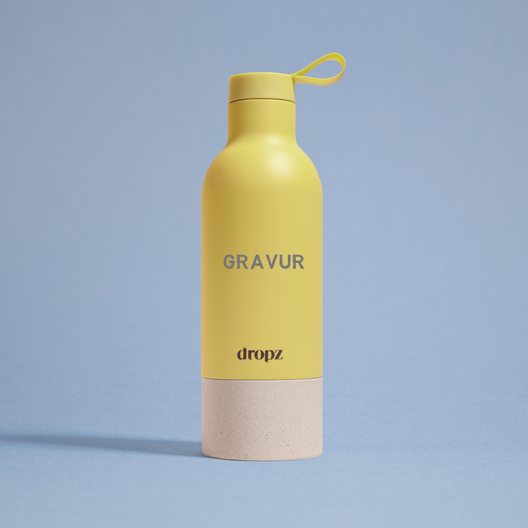 Flasche mit Gravur - Einzelstücke