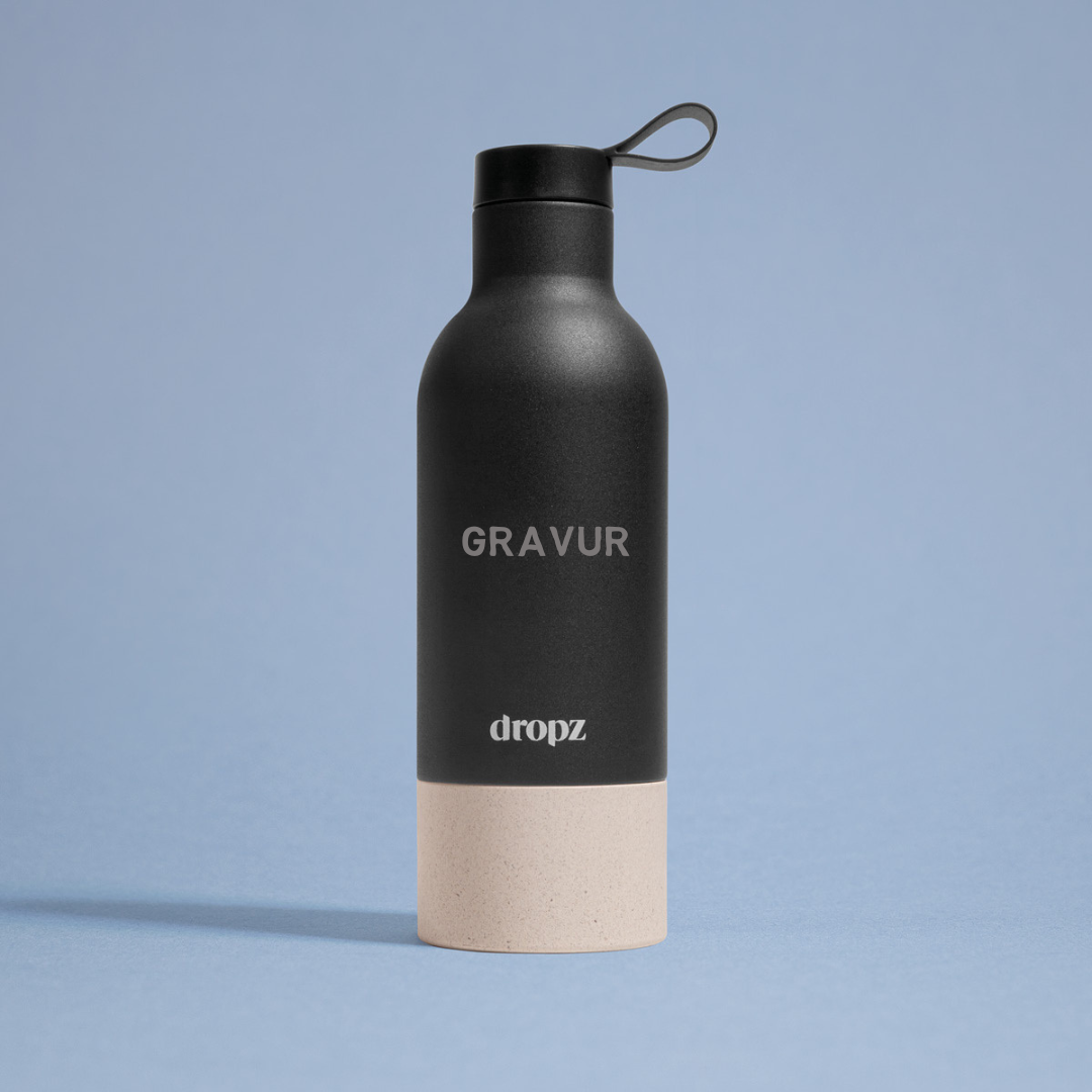 Flasche mit Gravur - Einzelstücke