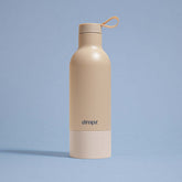 dropz Flasche Beige - 0.5 L mit Aufbewahrungsfach