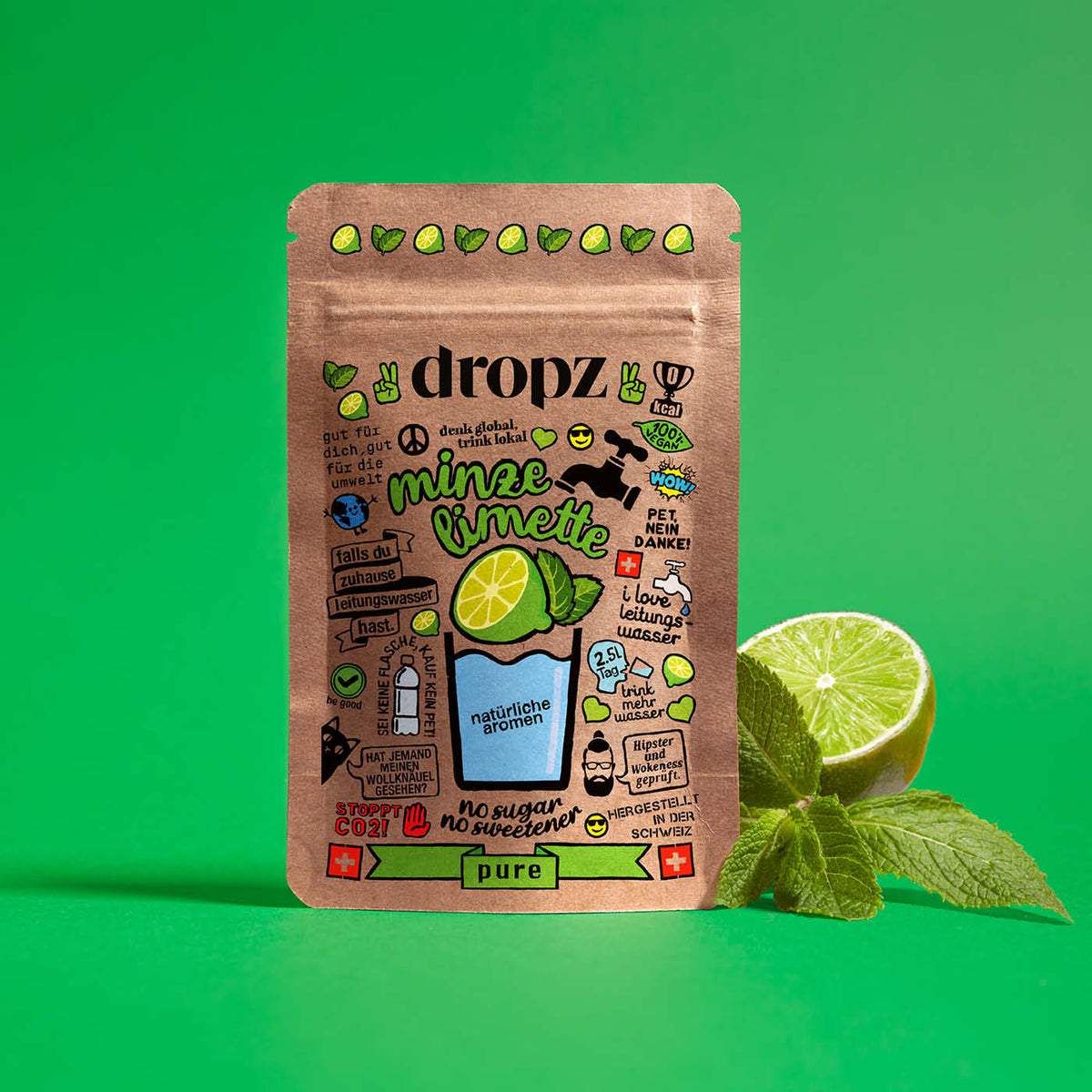 dropz - menthe citron vert